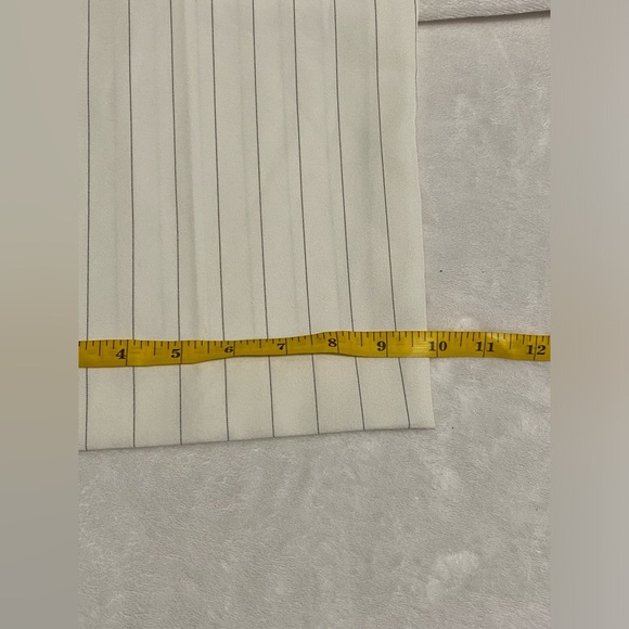 Larry Levine Striped Stretch Dress Pants - Picture 8 of 9